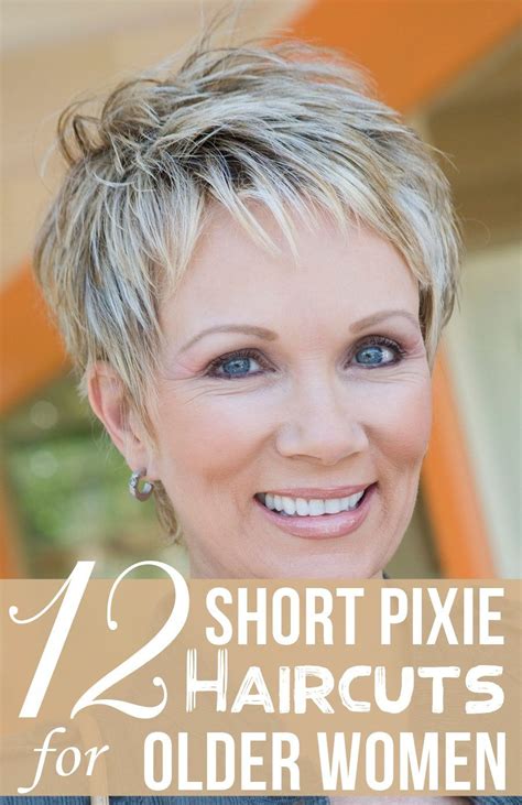 short hairstyles for over 60|pixie haircuts for women 60+ with fine hair.